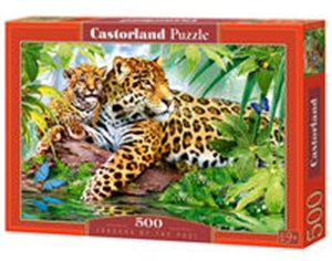 Obrazek Puzzle 500 Jaguars by the Pool