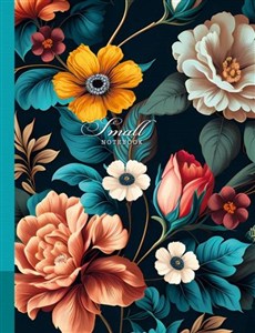 Picture of Notatnik 128x165/48K kratka kwiaty FRESH