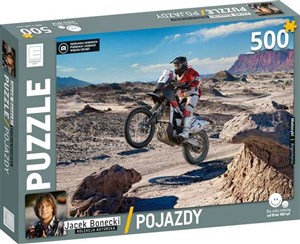 Obrazek Puzzle Pojazdy - Motocykl 500