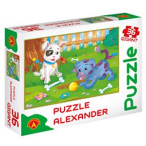 Picture of Puzzle 36 Gigant Małe pieski