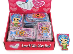 Obrazek Notesik na spirali Syrenki (48szt)