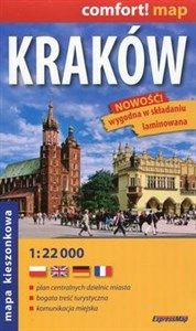 Picture of Kraków mapa kieszonkowa 1:22 000