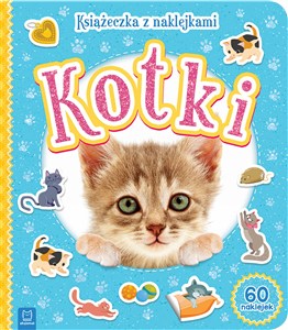 Obrazek Kotki Książeczka z naklejkami