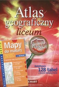 Picture of Atlas Geograficzny Świat Polska z mapami do matury Liceum