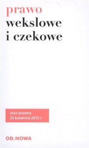 Obrazek Prawo wekslowe i czekowe