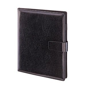 Obrazek Notes A4 Cambridge premium magnetyczny kratka czarny  NP-16CBZ