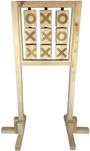 Obrazek Kółko i krzyżyk drewniane