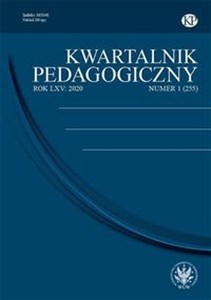 Picture of Kwartalnik Pedagogiczny 2020/1 Rok LXV: 2020