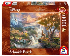 Picture of Puzzle 1000 PQ Bambi Disney T.Kinkade 107253