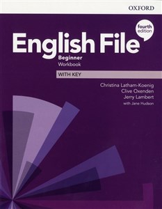 Picture of English File Beginner Workbook with key