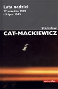 Lata nadzi... - Stanisław Cat-Mackiewicz -  Polish Bookstore 