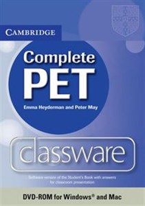 Picture of Complete PET Classware DVD