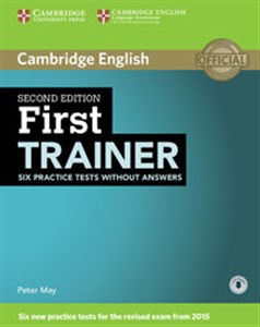 Picture of First Trainer Six Practice Tests without Answers + Audio