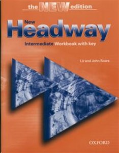 Picture of New Headway Intermediate Workbook with key