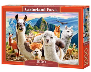 Picture of Puzzle Llamas Selfie 1000 C-104758-2