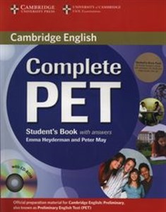 Picture of Complete PET Student's Book with answers +3CD