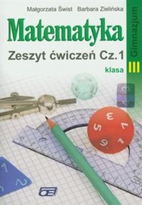 Picture of Matematyka 3 zeszyt ćwiczeń część 1 Gimnazjum