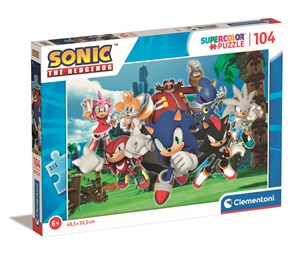 Picture of Puzzle 104 super kolor Sonic 27159