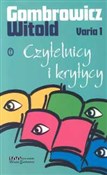 Polska książka : Varia 1 Cz... - Witold Gombrowicz