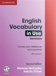 Picture of English Vocabulary in Use Elementary with answers + CD