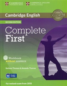 Picture of Complete First Workbook without Answers z płytą CD