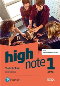 Picture of High Note 1 SB A2/A2+ + Online Resources PEARSON
