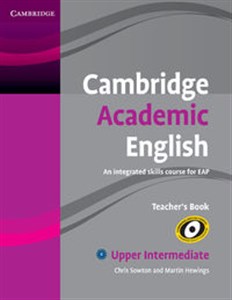 Picture of Cambridge Academic English B2 Upper Intermediate Teacher's Book