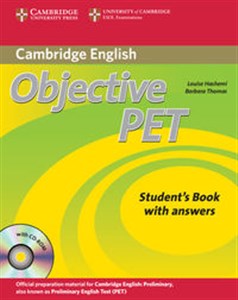 Picture of Objective PET Self-study Pack Student's Book with answers + 4CD