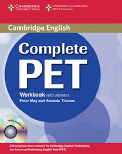 Picture of Complete PET Workbook with answers + CD